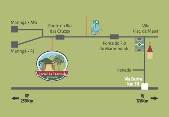 Pousada Sitio Portal Da Travessia Visconde De Mauá Buitenkant foto